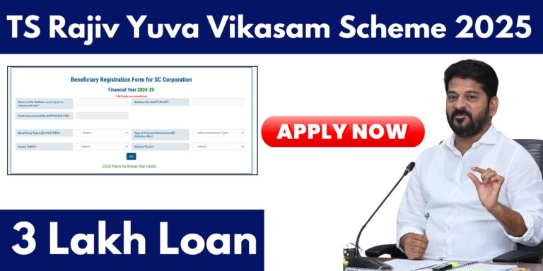 TS Rajiv Yuva Vikasam Scheme 2025 Apply Online